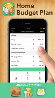 home budget plan pro iphone screenshot 1