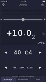 Music Pitch Detector screenshot