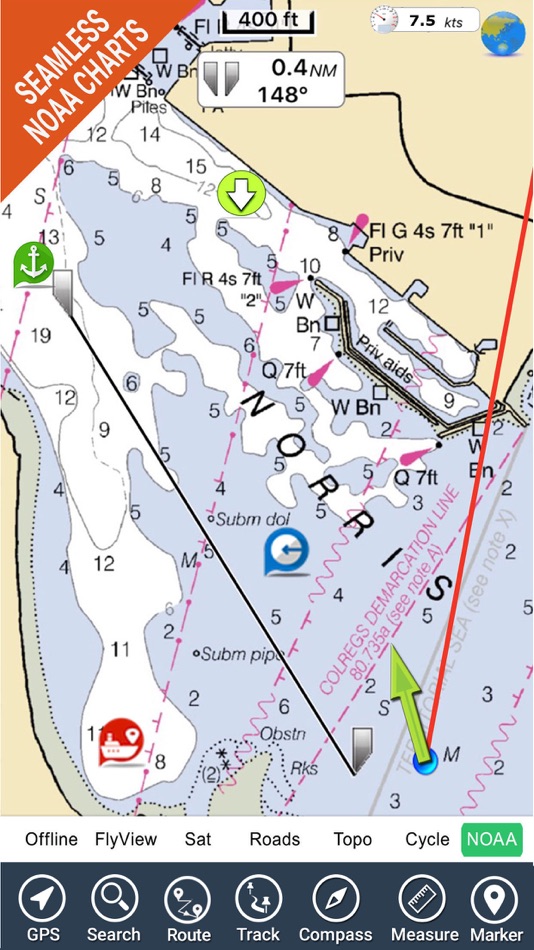 Florida Nautical Charts GPS HD - 5.9.2 - (iOS)