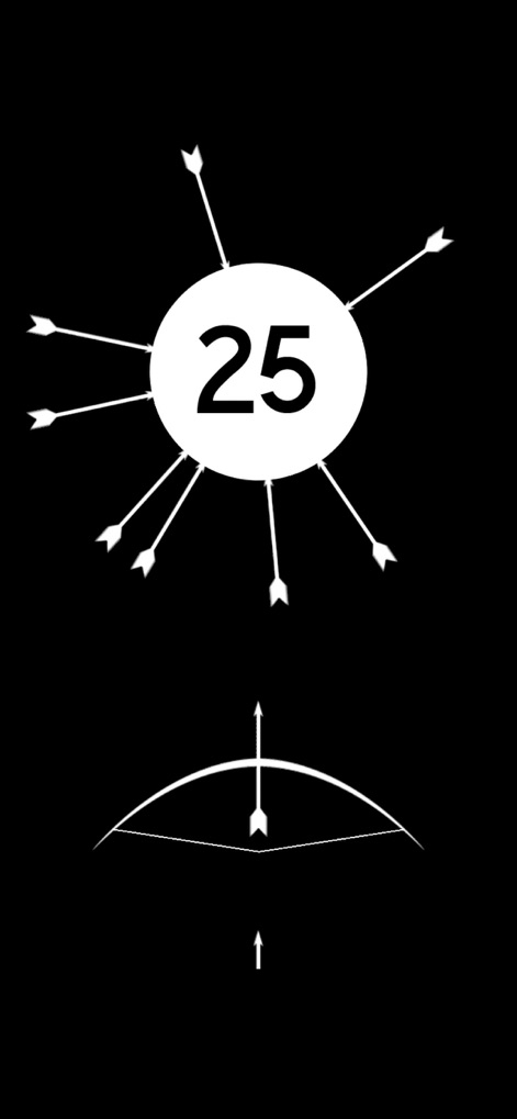 Twisty Arrow: Bow Game - Steigende Herausforderung