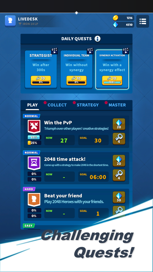 #6. 2048 Heroes (iOS) 由: FROZENARTS Inc.