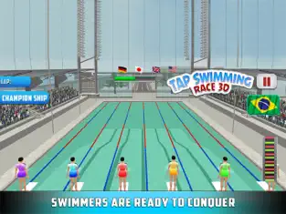Screenshot 1 Natación de la natación del 3D iphone
