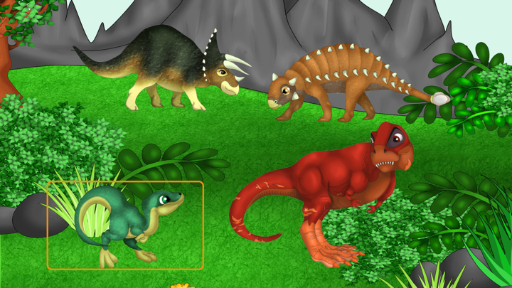 Screenshot #1 pour Dinosaure labyrinthe enfant à