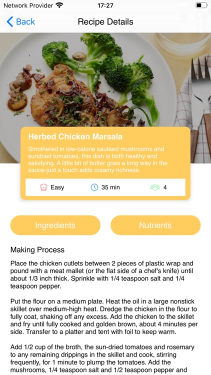 Power Meals With BMI