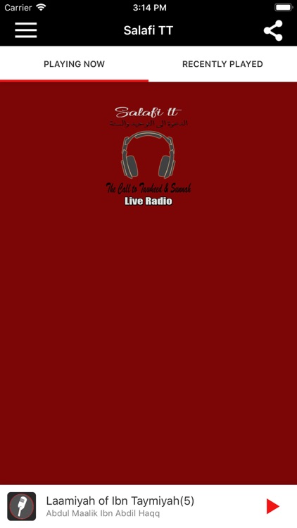 Salafi TT Live Radio