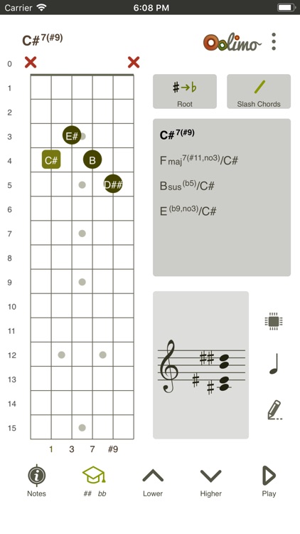 Oolimo Guitar Chords screenshot-6