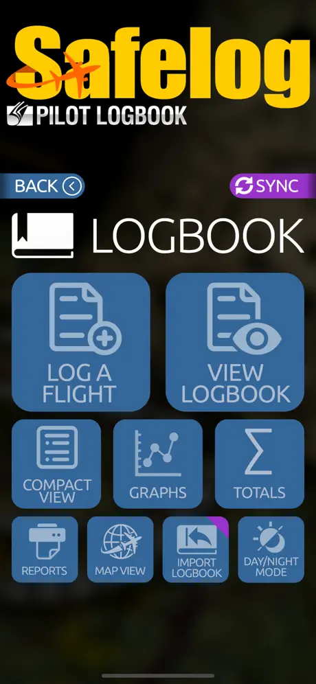 Safelog Pilot Logbook