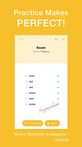 Game screenshot Conjuu - German Conjugation apk