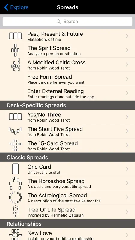 Robin Wood Tarot screenshot 3 of 5
