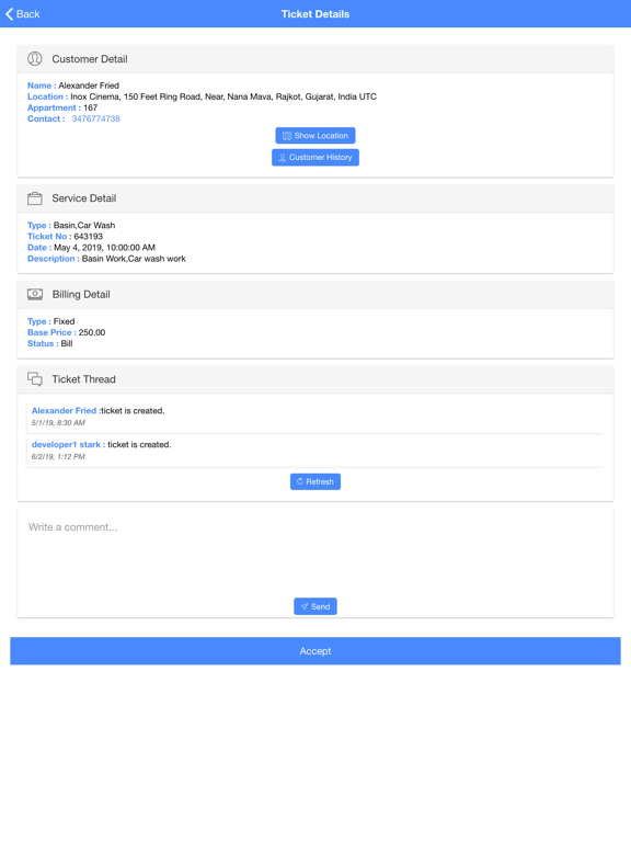 Power Rooter iPad screenshot 3 - Business app