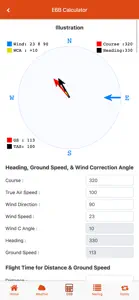 E6BX E6B Flight Computer screenshot #1 for iPhone