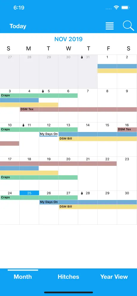 Oilfield Calendar