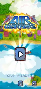 Air Warfare Combat Shooter screenshot #1 for iPhone