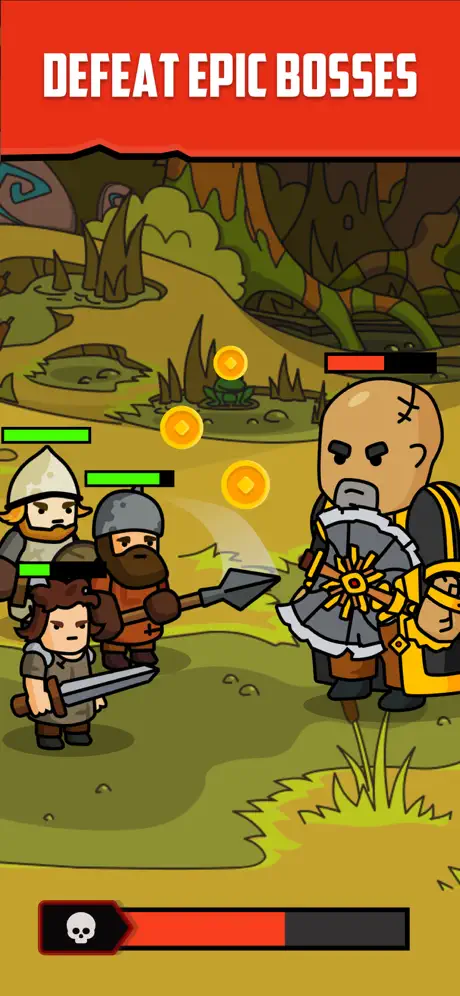 Grow Knights - castle heros