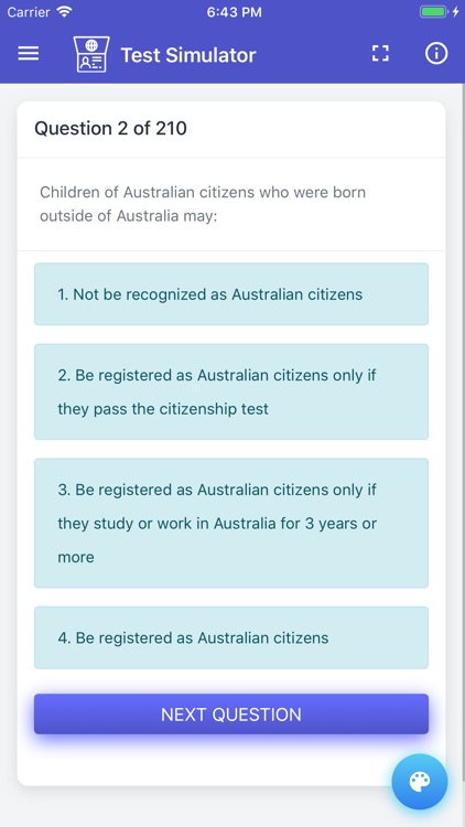Australian Citizenship Tests screenshot-9