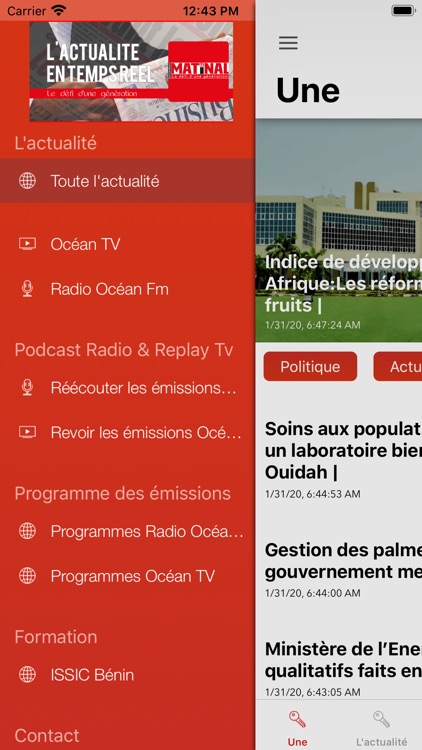 Le Matinal : L'actualité Bénin