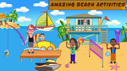 Pretend Play Beach Life Screenshot