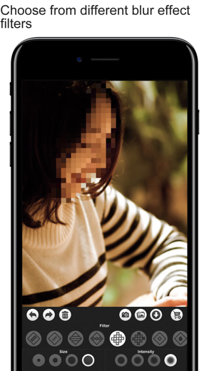 Blur Photo & Mosaic captura de tela