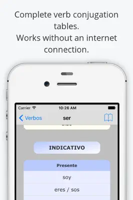 Game screenshot 10000 Spanish Verbs apk