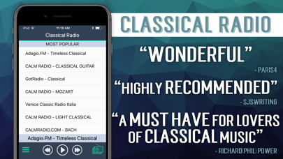 Classical Radio+ Screenshot