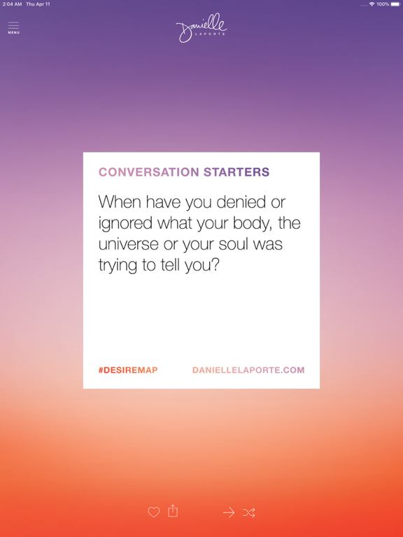 Screenshot #4 pour Conversation Starters, DLP