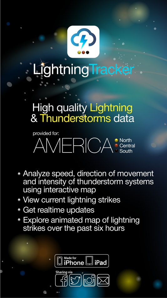 #5. Lightning Tracker (iOS) Podle: Elecont LLC