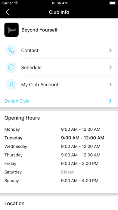 Beyond Yourself App Screenshot