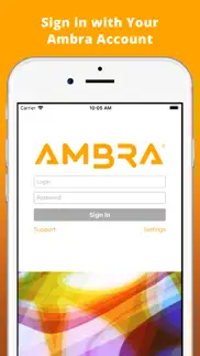 ambra iphone screenshot 2
