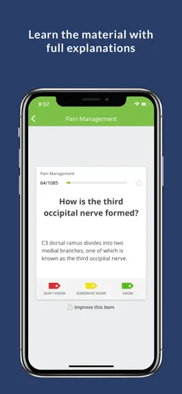 Game screenshot PM&R Board Review Flashcards mod apk
