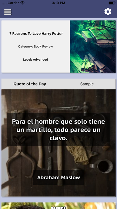 Bilingual Feed screenshot 3