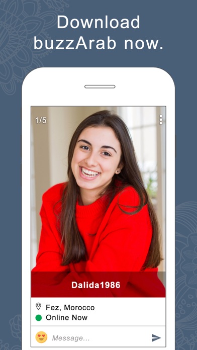 buzzArab Arab & Muslim Dating Screenshot