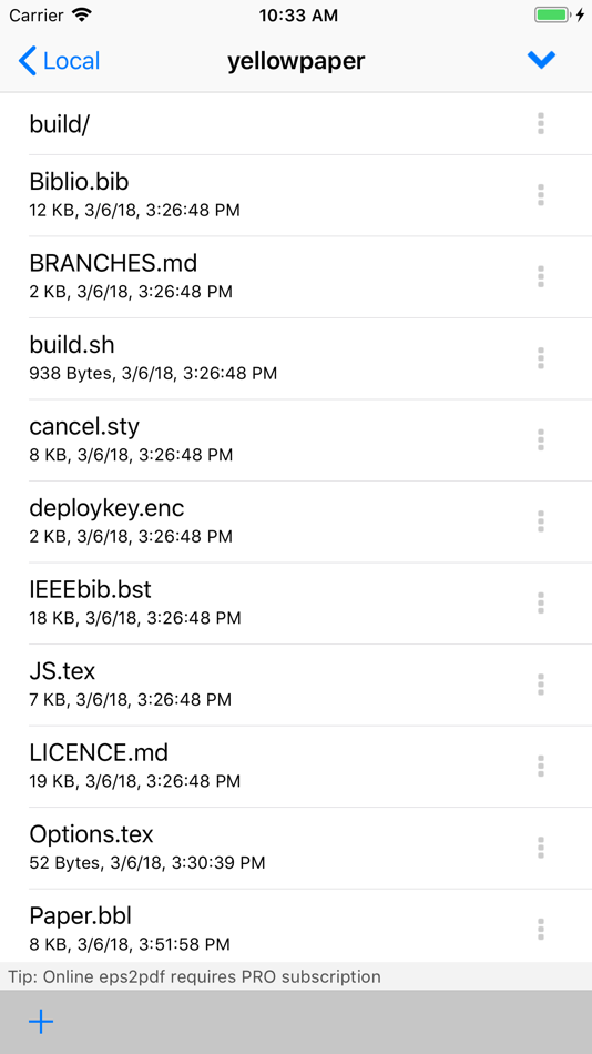 #3. TeX Writer - LaTeX On The Go (iOS) 由: 潮激 李