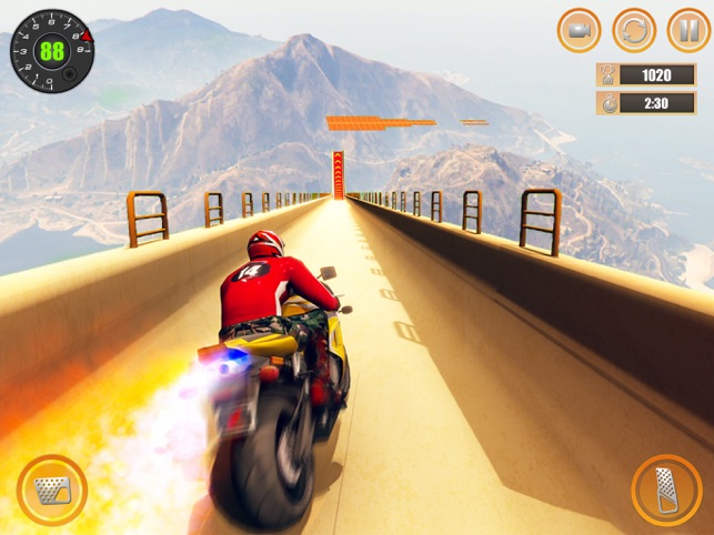 Stunt Bike Rider : Crazy Games