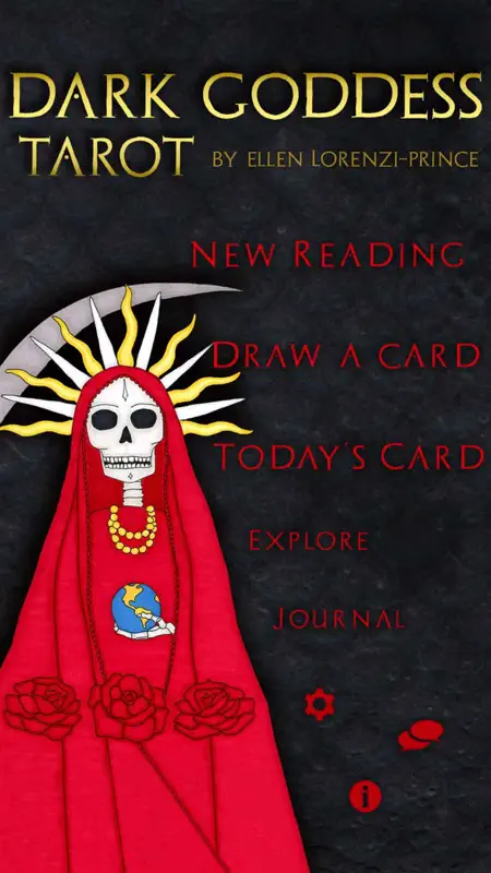 Dark Goddess Tarot screenshot 1 of 5