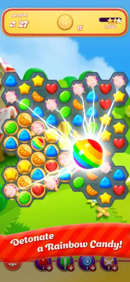 Game screenshot Sugar Witch: Hexa Blast apk