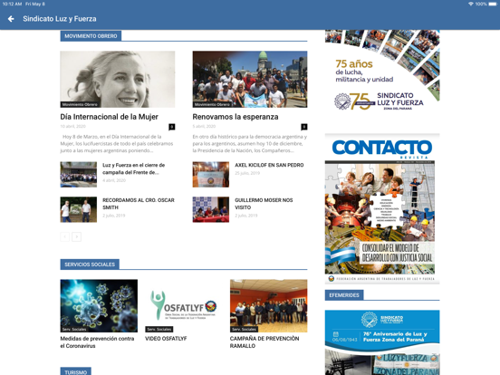 Screenshot #5 pour Luz y Fuerza Zona del Paraná