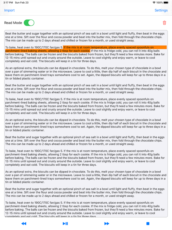 Screenshot #4 pour Text To Speech Audio Reader