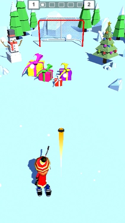 Hockey Ball Pass - 3D Goal