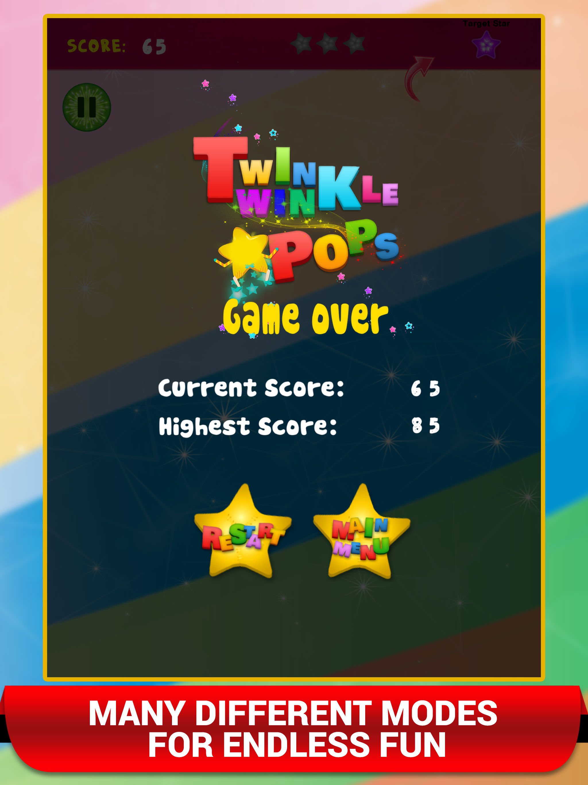 Twinkle Twinkle Popping Star