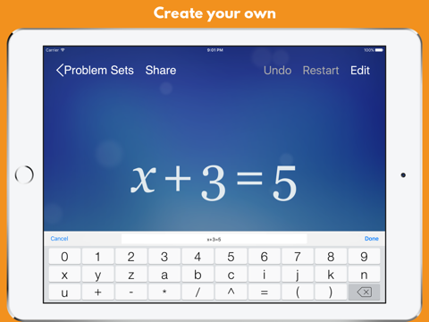 Algebra Touch screenshot 4