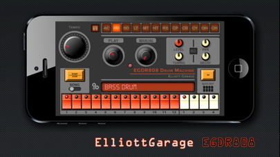 Screenshot #1 pour EGDR808 Drum Machine lite