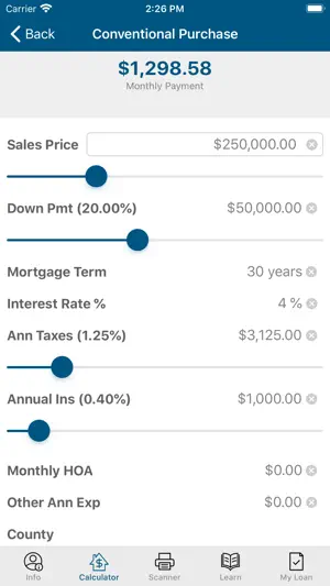 Loan Officer Tool screenshot 3