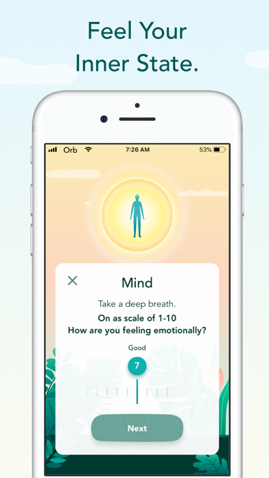 Orb: Mind-Body Tracker screenshot 2