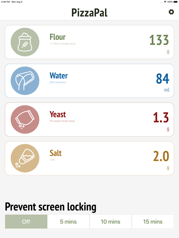 PizzaPal iPad screenshot 1 - Food & Drink app