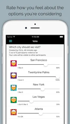 Game screenshot VoteUp: Fast group voting mod apk