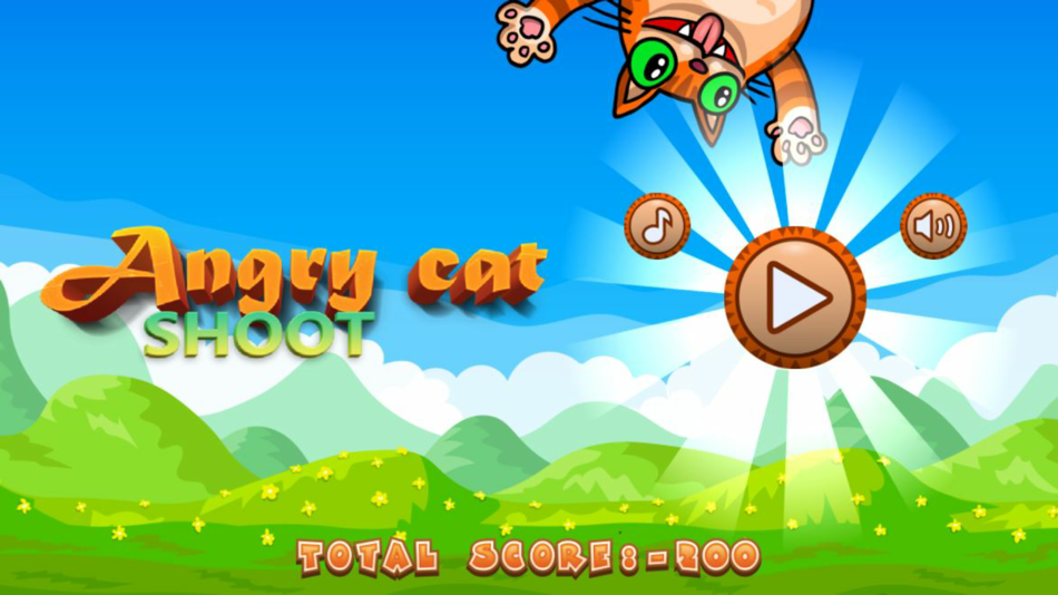 #1. Angry Cat Shoot (iOS) 由: Amornrat Tangjitsirirat