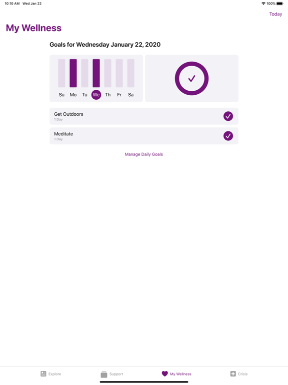 Ohio State: Wellness iPad screenshot 4 - Education app
