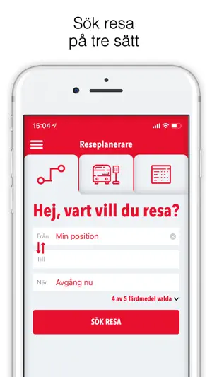 Dalatrafik screenshot 2