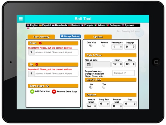 Screenshot #5 pour Bali Taxi