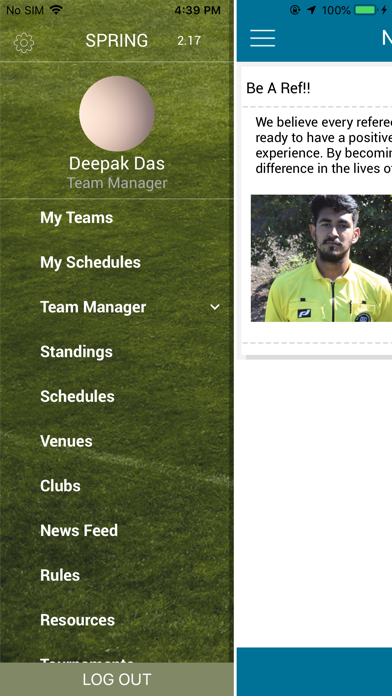 CSL Coast Soccer League Screenshot